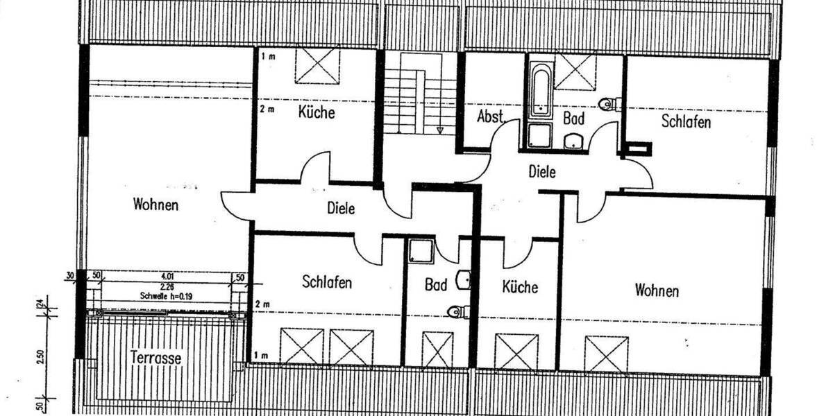 Etagenwohnung Köln Dünnwald - 4 Zimmer, 156 m&sup2;, 520.000&euro; | Angebot:26291475