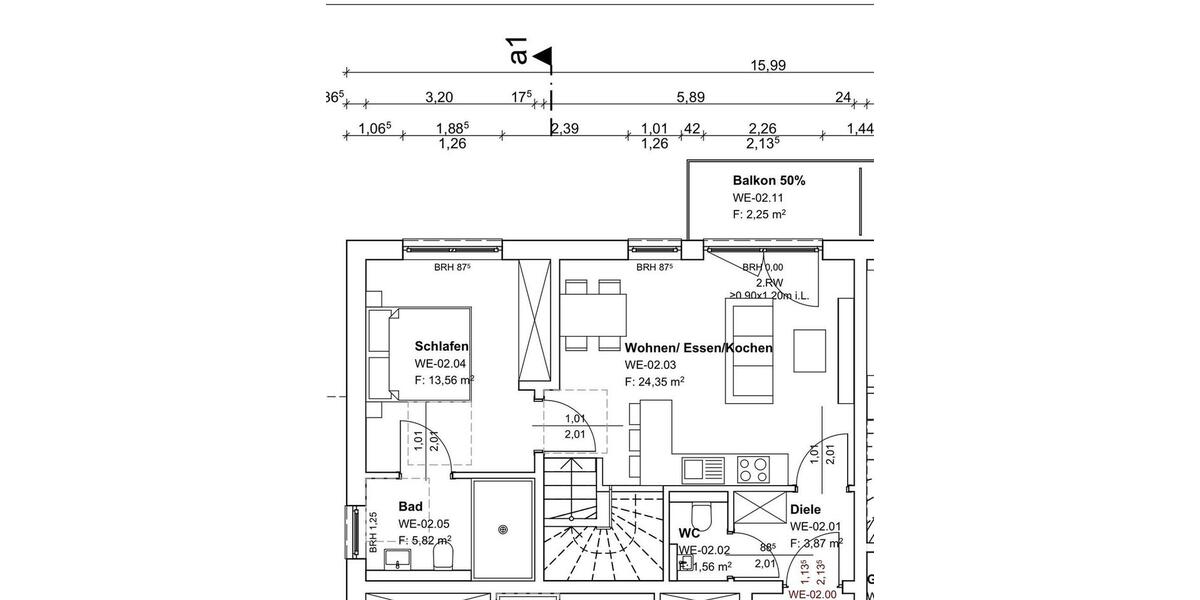Maisonettenwohnung Köln Mülheim - 5 Zimmer, 104 m&sup2;, 659.000&euro; | Angebot:26211053