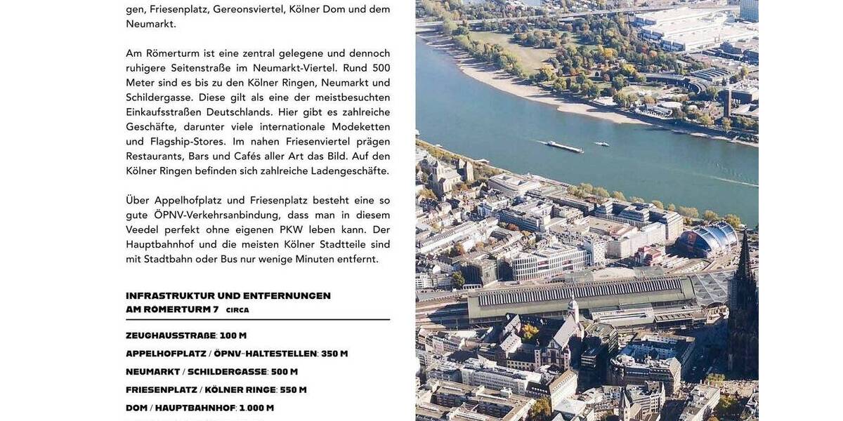 Etagenwohnung Köln Altstadt-Nord - 2 Zimmer, 48 m&sup2;, 339.000&euro; | Angebot:25729910