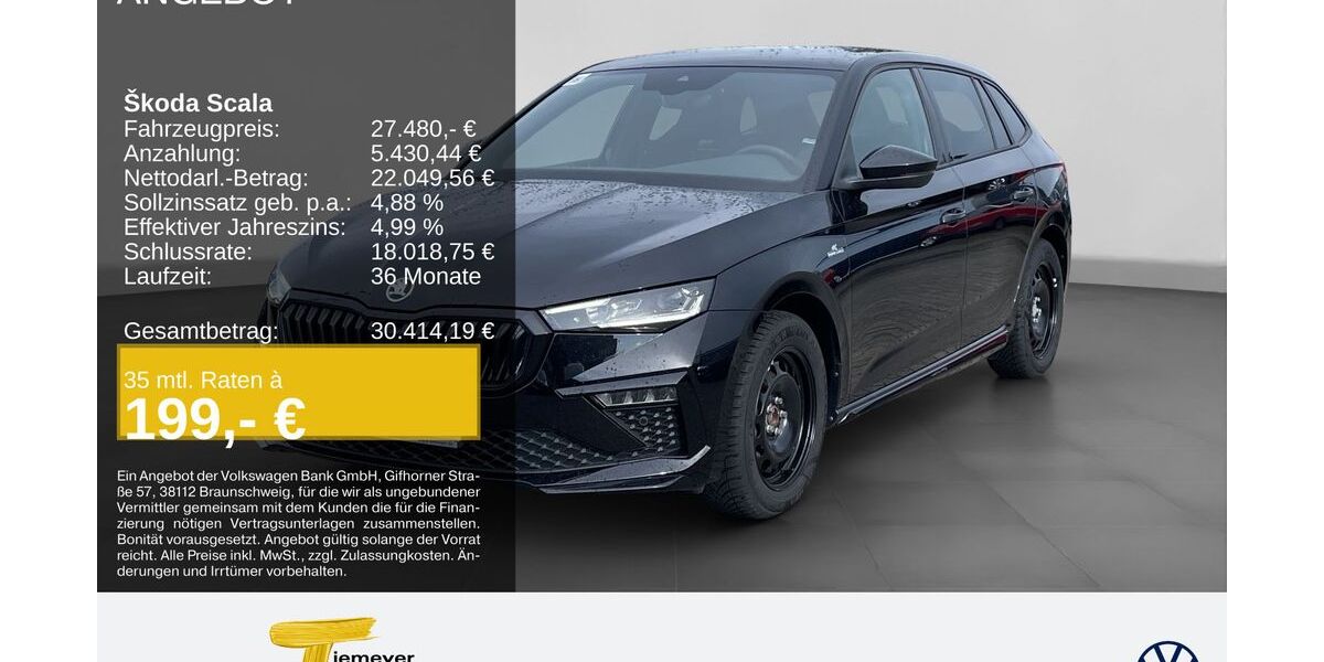 Skoda Scala 5.121 km 26.980 &euro; Remscheid 42897