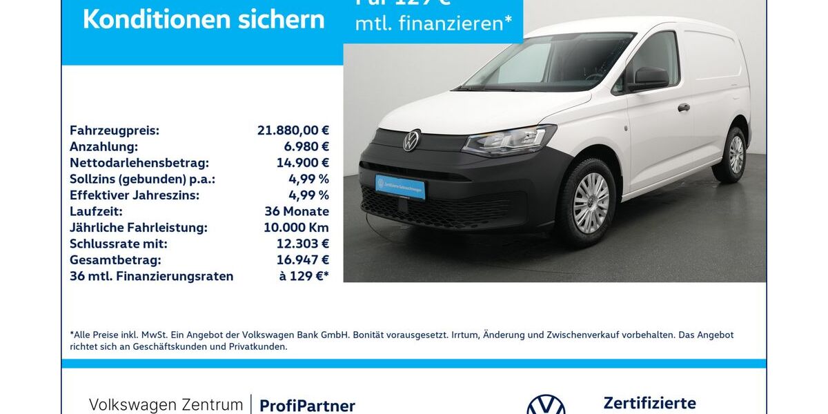 VW Caddy 19.414 km 21.480 &euro; Leverkusen 51379