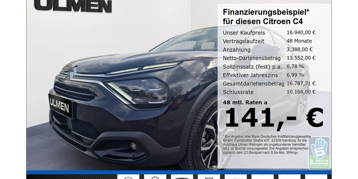 Citroen C4 22.257 km 16.940 &euro; Ratingen 40880