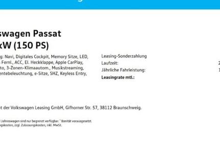 VW Passat 6.071 km 33.560 &euro; Grevenbroich 41515