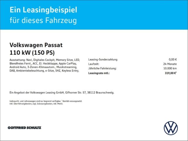 VW Passat 6.071 km 33.560 &euro; Grevenbroich 41515