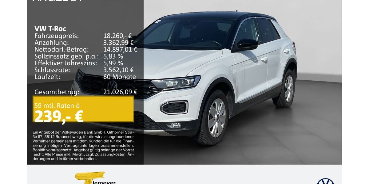 VW T-Roc 86.924 km 17.860 &euro; Remscheid 42897