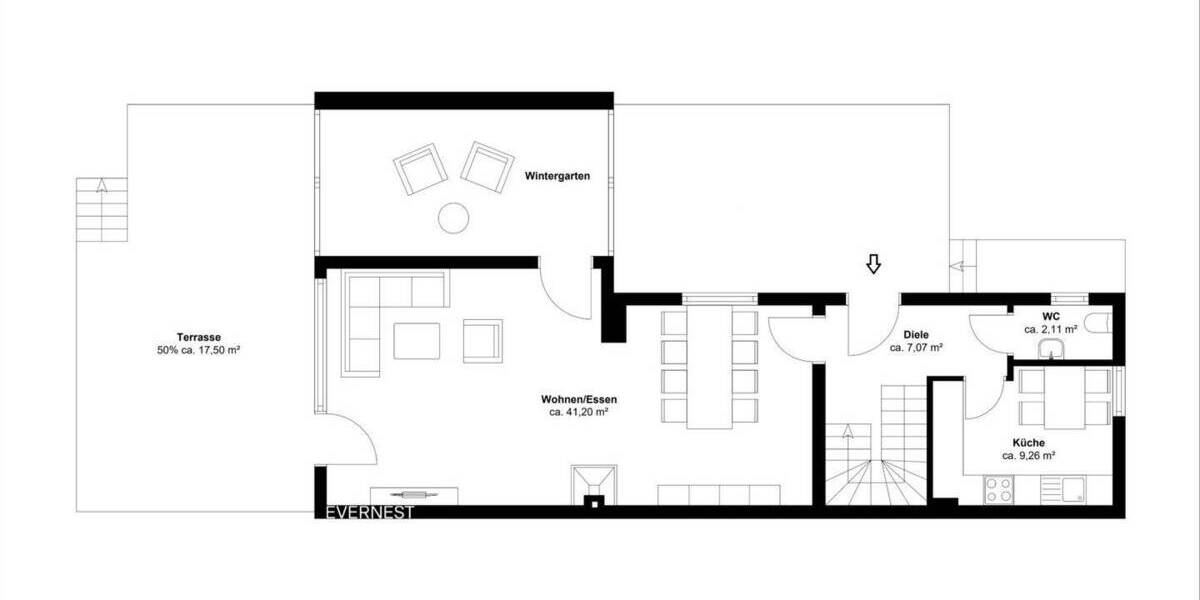 Doppelhaushälfte Bergisch Gladbach Gladbach - 7 Zimmer, 135 m&sup2;, 486.000&euro; | Angebot:26245309