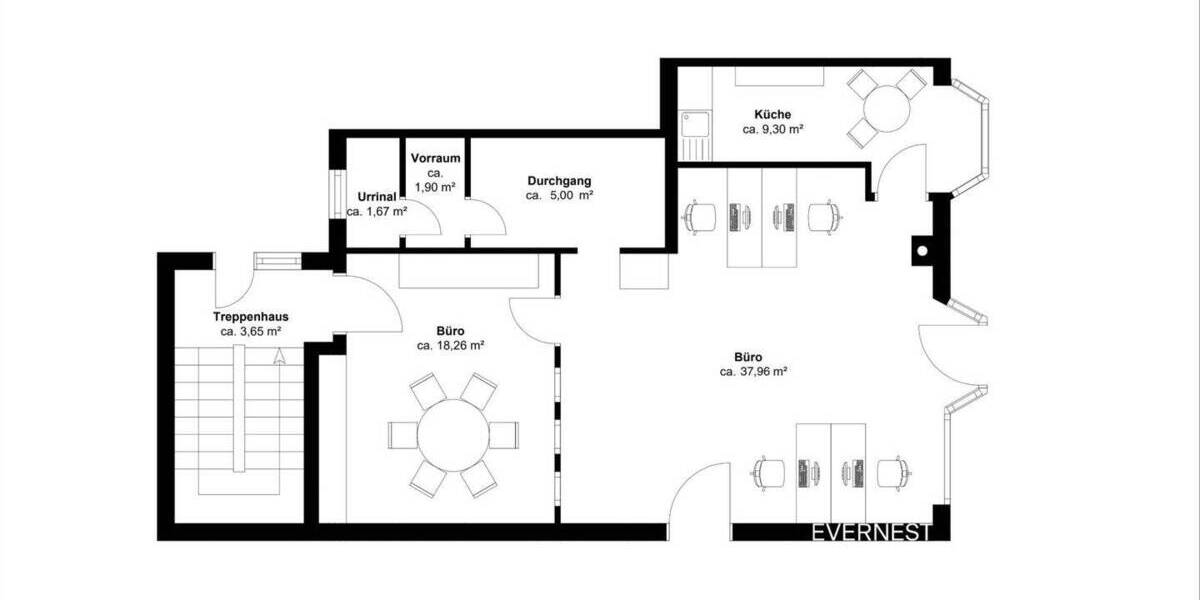 Etagenwohnung Bergisch Gladbach Moitzfeld - 2 Zimmer, 74 m&sup2;, 199.000&euro; | Angebot:25985339