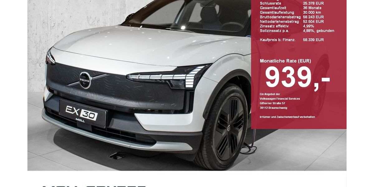 Volvo EX30 7.500 km 58.339 &euro; Düsseldorf 40549