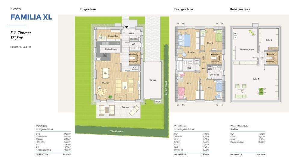 Einfamilienhaus Leverkusen Steinbüchel - 6 Zimmer, 171 m&sup2;, 856.000&euro; | Angebot:25735111