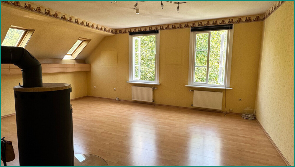 AUS ZWEI MACH 1: PROVISIONSFREIE 3 ZIMMER-ALTBAUWOHNUNG MIT VIEL PLATZ IM DENKMAL VON VOGELSMÜHLERAD - Etagenwohnung Radevormwald Dahlerau | Angebot:26321531