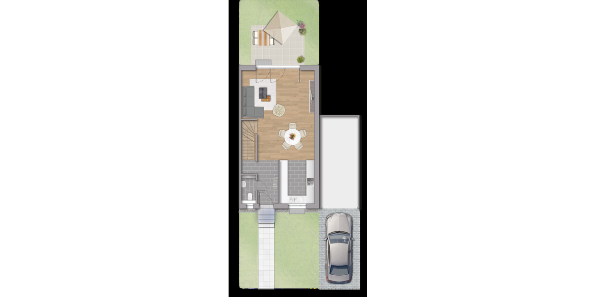 Doppelhaushälfte Grevenbroich Elsen - 5 Zimmer, 132 m&sup2;, 599.900&euro; | Angebot:25771620