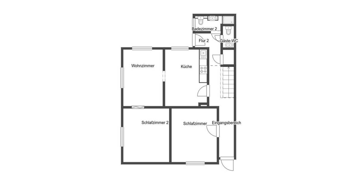 Reihenendhaus Willich Anrath - 5 Zimmer, 125 m&sup2;, 395.000&euro; | Angebot:26204597