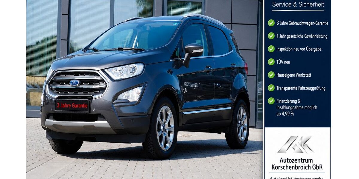 Ford EcoSport 39.500 km 13.950 &euro; Korschenbroich 41352