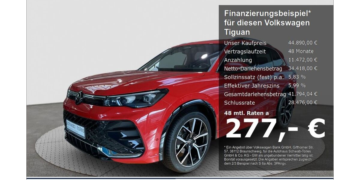 VW Tiguan 13.739 km 44.890 &euro; Neuss 41469