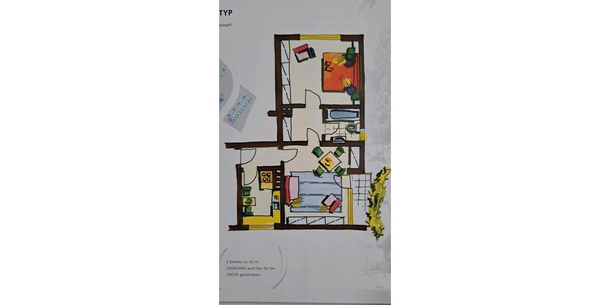 Etagenwohnung Köln Ehrenfeld - 2 Zimmer, 53 m&sup2;, 245.000&euro; | Angebot:25994130