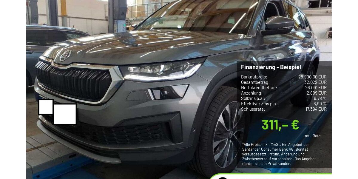 Skoda Kodiaq 77.827 km 27.990 &euro; Pulheim-Brauweiler 50259