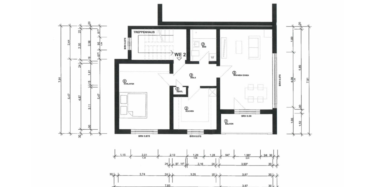 Etagenwohnung Köln Altstadt-Süd - 2 Zimmer, 65 m&sup2;, 399.000&euro; | Angebot:26156700