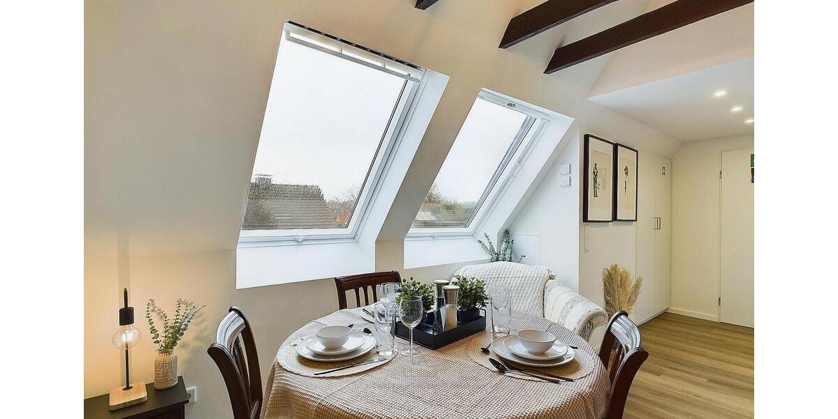 Dachgeschoßwohnung Leverkusen Schlebusch - 1.5 Zimmer, 35 m&sup2;, 550&euro; | Angebot:25843017