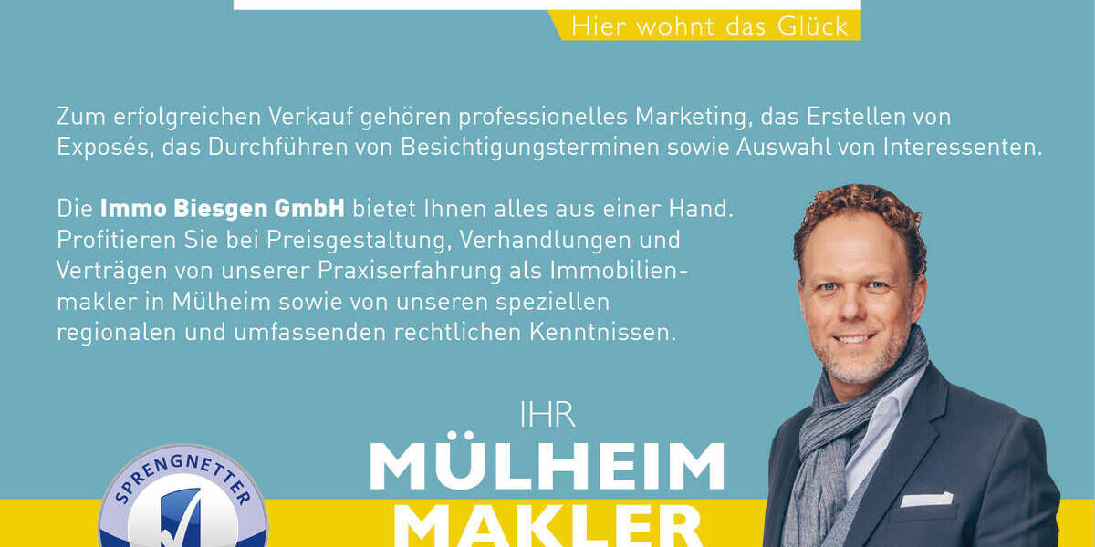 Etagenwohnung Mülheim an der Ruhr Broich - 3 Zimmer, 77 m&sup2;, 155.000&euro; | Angebot:26016582