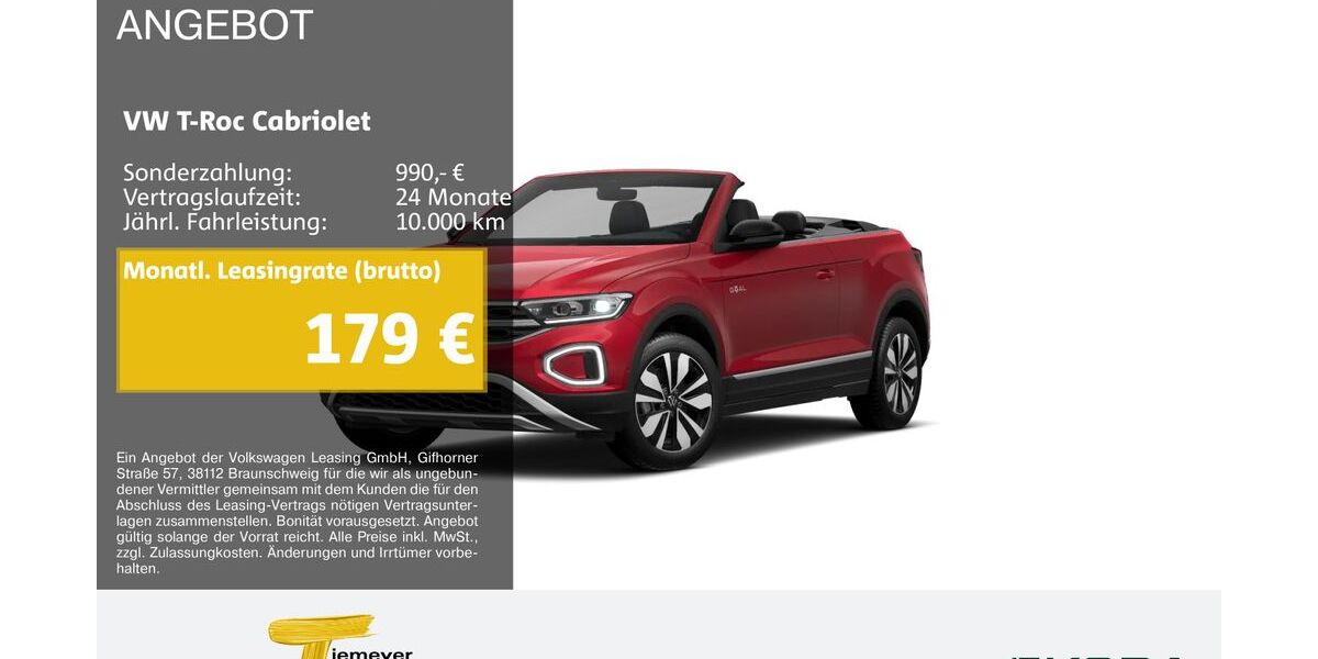 VW T-Roc 8.604 km 28.620 &euro; Remscheid 42857