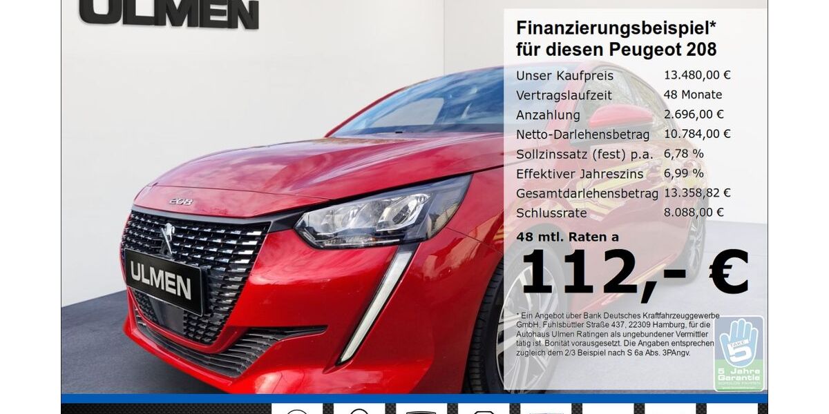 Peugeot 208 28.380 km 13.480 &euro; Ratingen 40880