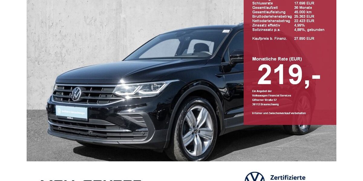 VW Tiguan 44.841 km 27.870 &euro; Düsseldorf 40474