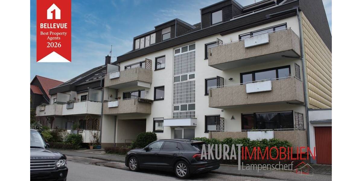 Etagenwohnung Leverkusen Opladen - 2 Zimmer, 54 m&sup2;, 197.000&euro; | Angebot:26161328