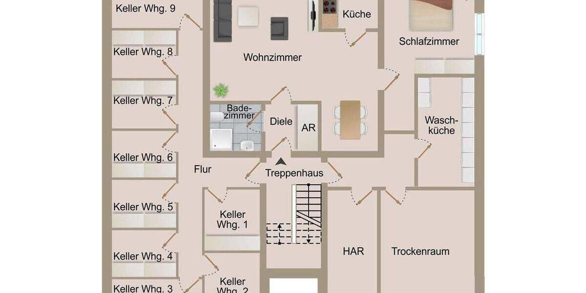 Mehrfamilienhaus, Wohnhaus Köln Fühlingen - 1 Zimmer, 440 m&sup2;, 1.685.000&euro; | Angebot:25748344