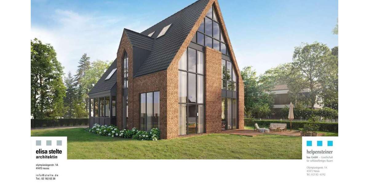 Einfamilienhaus Neuss Allerheiligen - 6 Zimmer, 226 m&sup2;, 1.375.000&euro; | Angebot:24184781