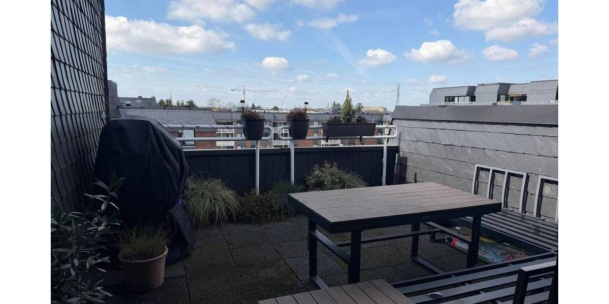 Terrassenwohnung Düsseldorf Benrath - 2 Zimmer, 74 m&sup2;, 895&euro; | Angebot:25958922