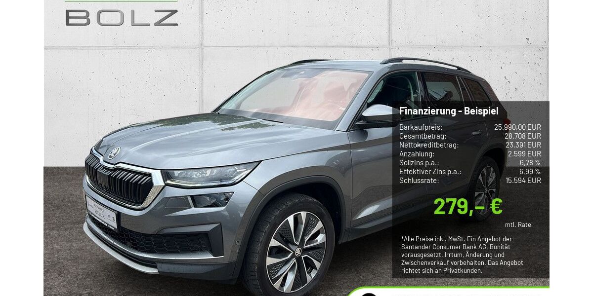 Skoda Kodiaq 110.830 km 25.490 &euro; Pulheim-Brauweiler 50259