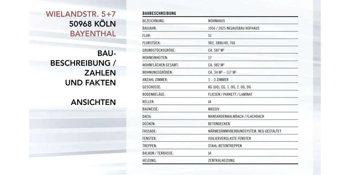 Etagenwohnung Köln Bayenthal - 3 Zimmer, 102 m&sup2;, 759.000&euro; | Angebot:26274008