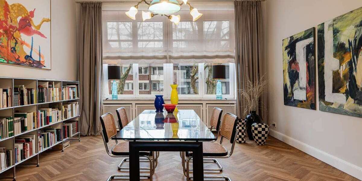 Etagenwohnung Düsseldorf-Düsseltal Düsseltal - 3 Zimmer, 147 m&sup2;, 3.300&euro; | Angebot:25382398