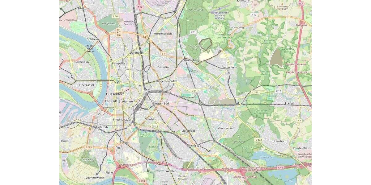 Etagenwohnung Düsseldorf Düsseltal - 2 Zimmer, 59 m&sup2;, 214.800&euro; | Angebot:26289363