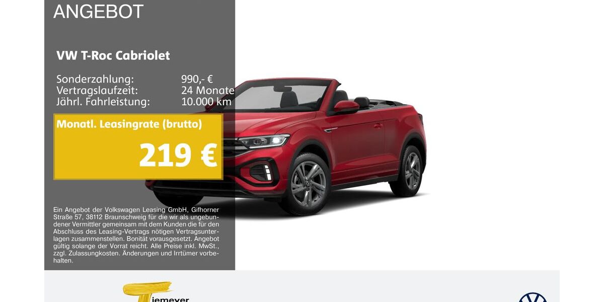 VW T-Roc 7.554 km 29.690 &euro; Remscheid 42897