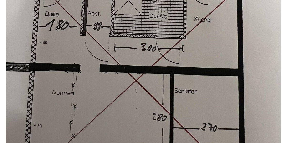 Etagenwohnung Wuppertal Elberfeld - 2 Zimmer, 59 m&sup2;, 530&euro; | Angebot:26157463