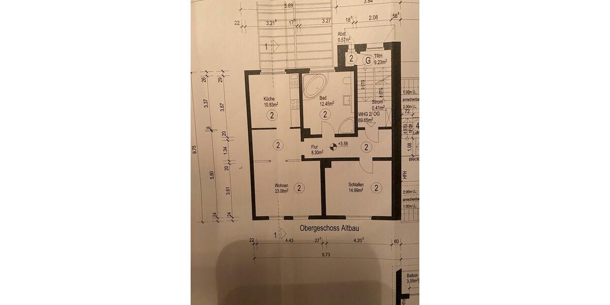 Etagenwohnung Wuppertal Cronenberg - 2 Zimmer, 70 m&sup2;, 720&euro; | Angebot:25300148