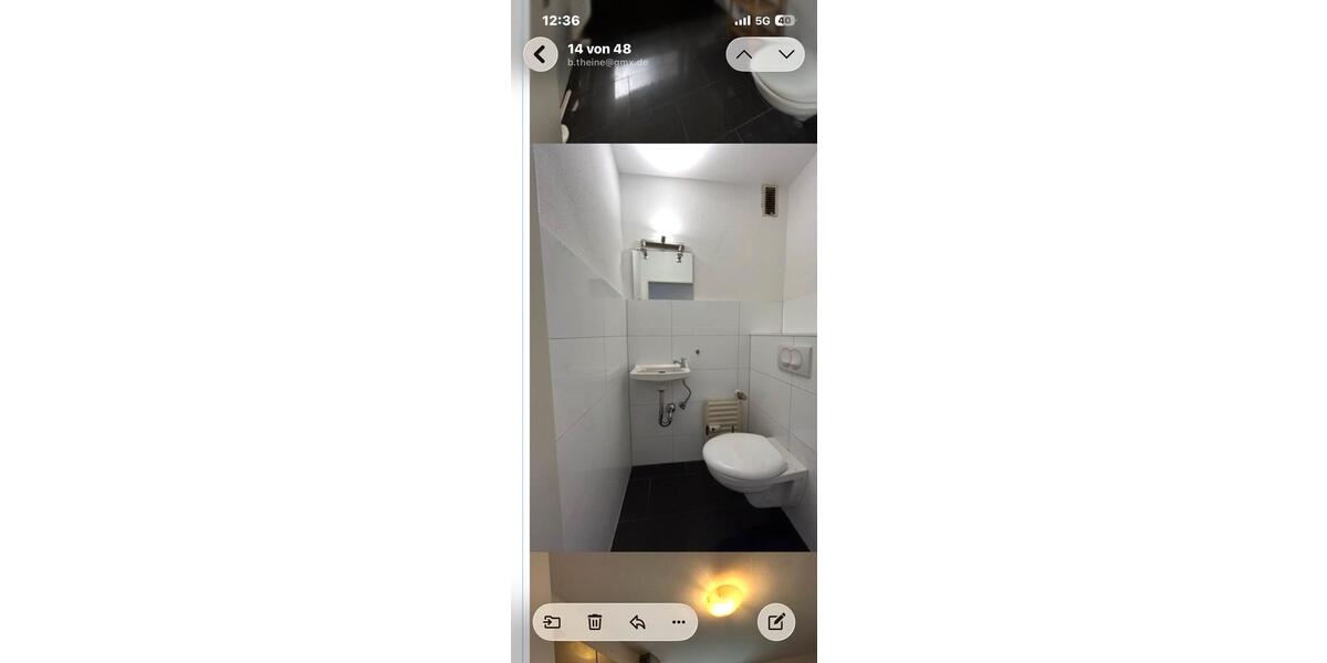 Etagenwohnung Düsseldorf Heerdt - 2 Zimmer, 76 m&sup2;, 1.550&euro; | Angebot:26038699