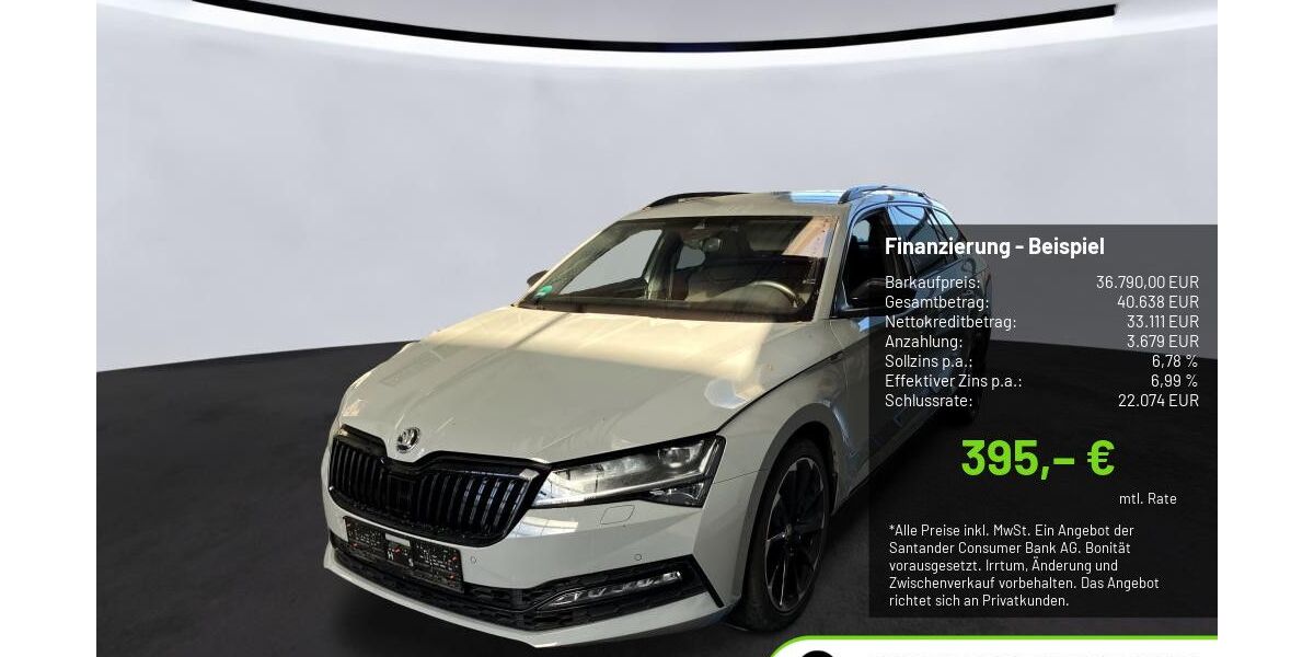 Skoda Superb 45.962 km 36.790 &euro; Pulheim-Brauweiler 50259