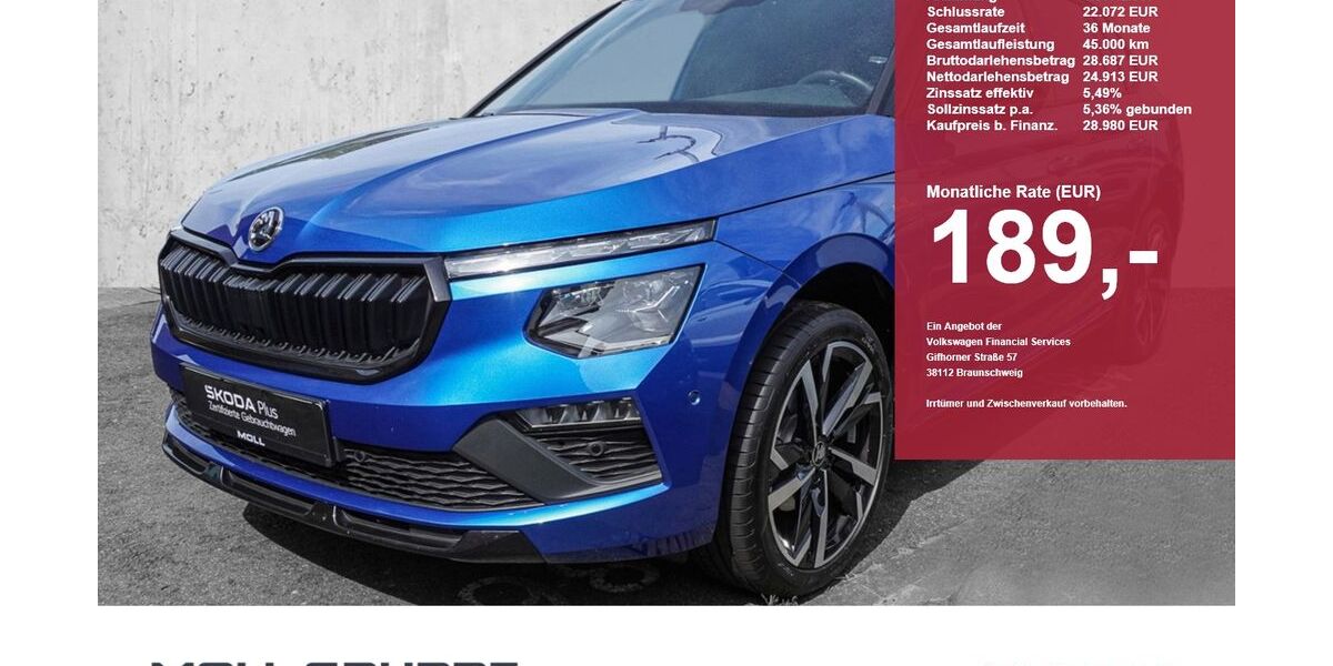 Skoda Kamiq 10.000 km 27.980 &euro; Düsseldorf 40549