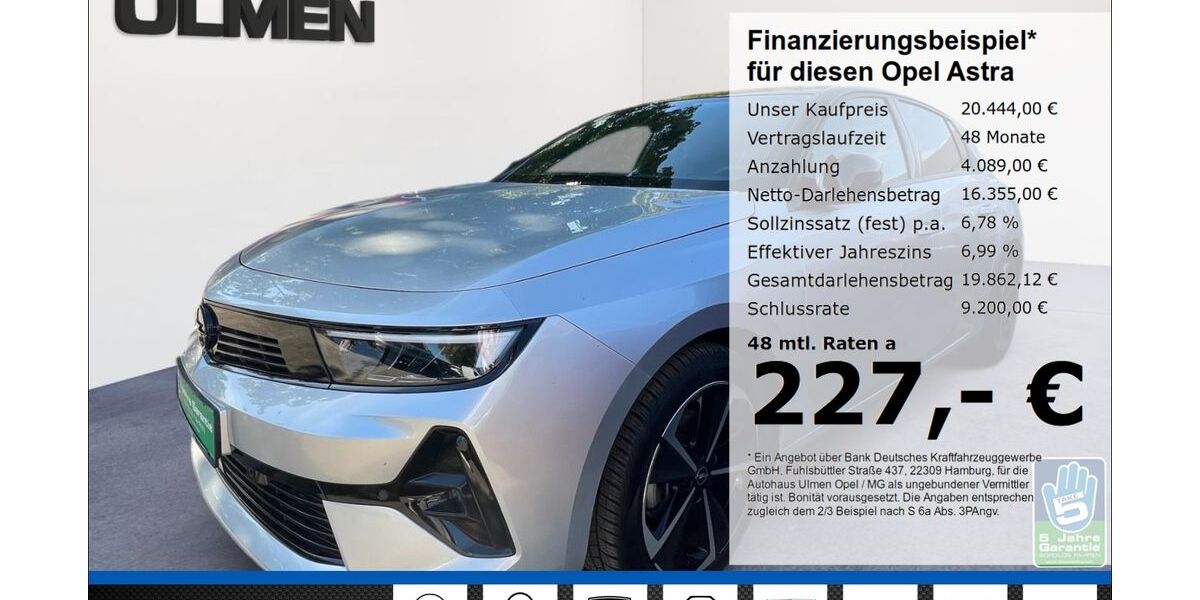 Opel Astra 26.320 km 20.444 &euro; Düsseldorf 40231