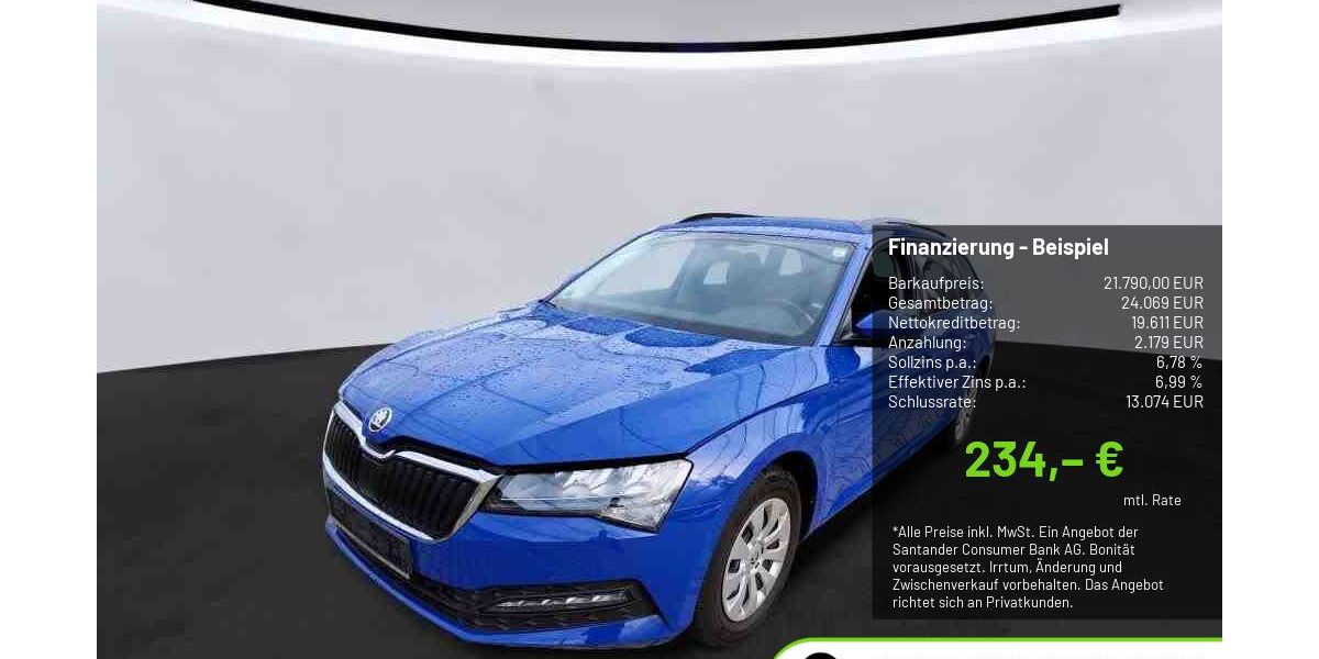 Skoda Superb 54.240 km 21.790 &euro; Pulheim-Brauweiler 50259