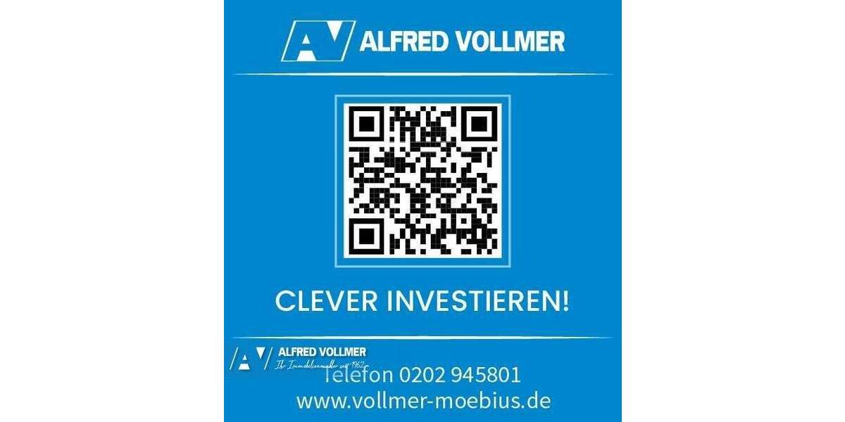 Etagenwohnung Wuppertal Barmen - 2 Zimmer, 60 m&sup2;, 99.000&euro; | Angebot:25821604