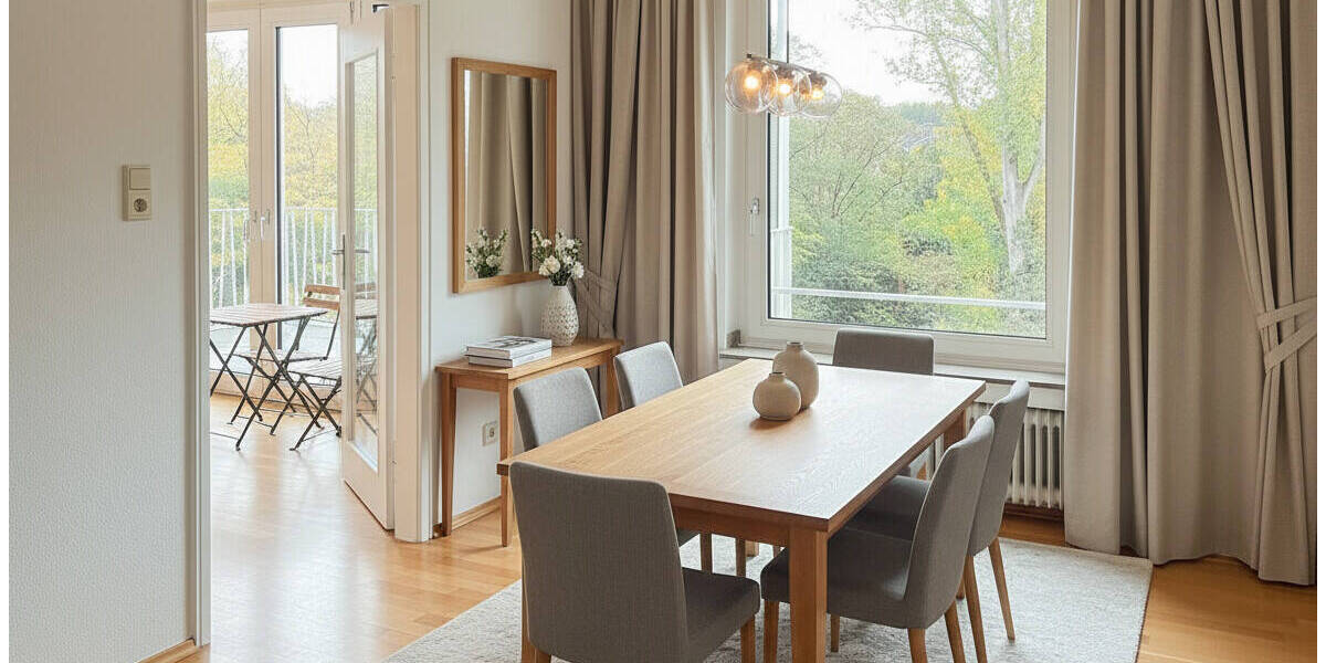 Etagenwohnung Düsseldorf Düsseltal - 3 Zimmer, 121 m&sup2;, 1.770&euro; | Angebot:25687711