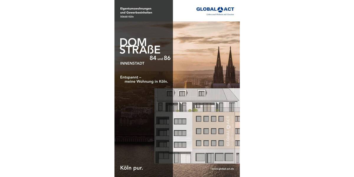 Gewerbeobjekt Köln Altstadt-Nord - 2 Zimmer, 266.825&euro; | Angebot:25815374