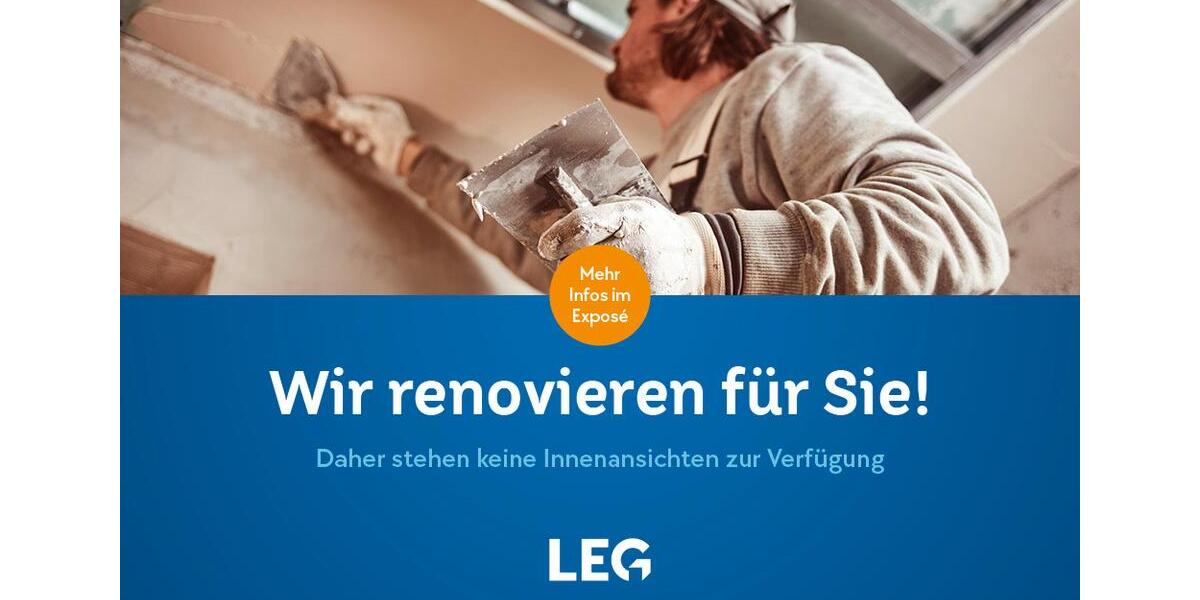 Erdgeschoßwohnung Wuppertal Gemarkung Langerfeld - 2 Zimmer, 50 m&sup2;, 469&euro; | Angebot:25868103