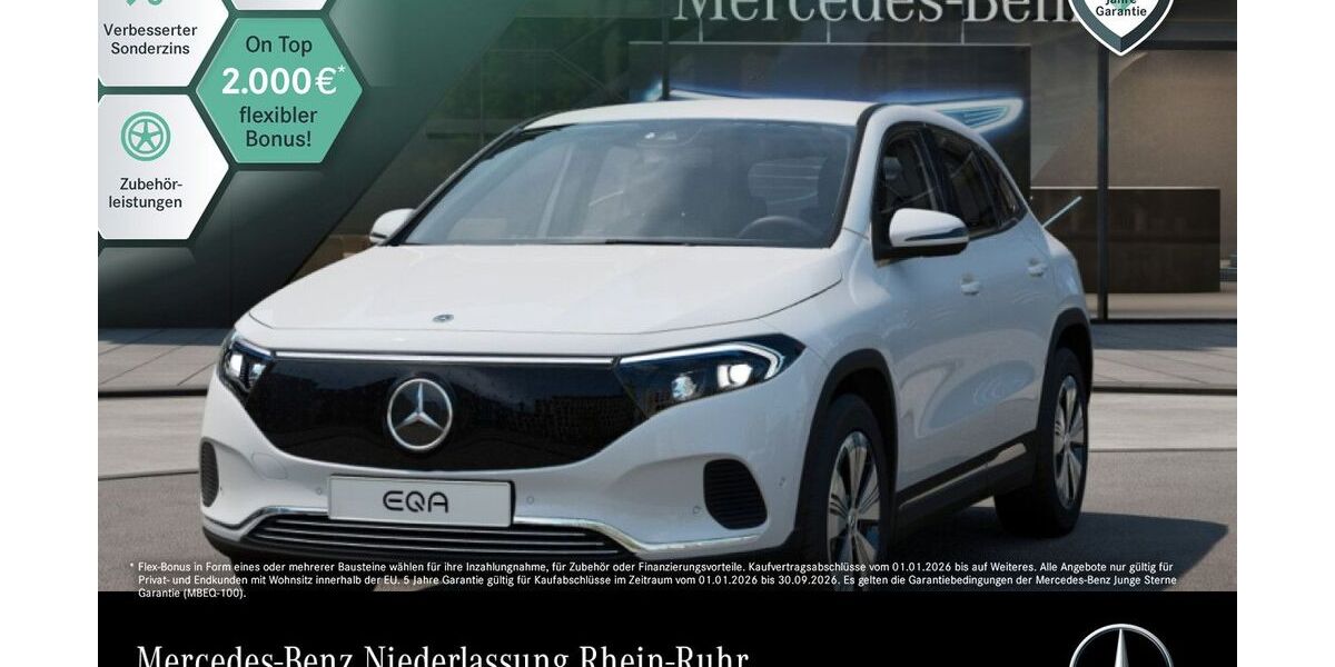 Mercedes-Benz EQA 10.062 km 36.990 &euro; Düsseldorf 40231