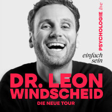 Dr. Leon Windscheid - Einfach sein 09.04.2027 Mitsubishi Electric HALLE