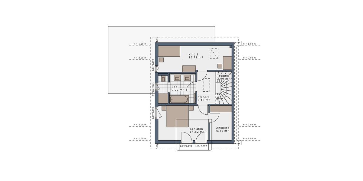 Doppelhaushälfte Meerbusch - 4 Zimmer, 120 m&sup2;, 2.100&euro; | Angebot:24638708