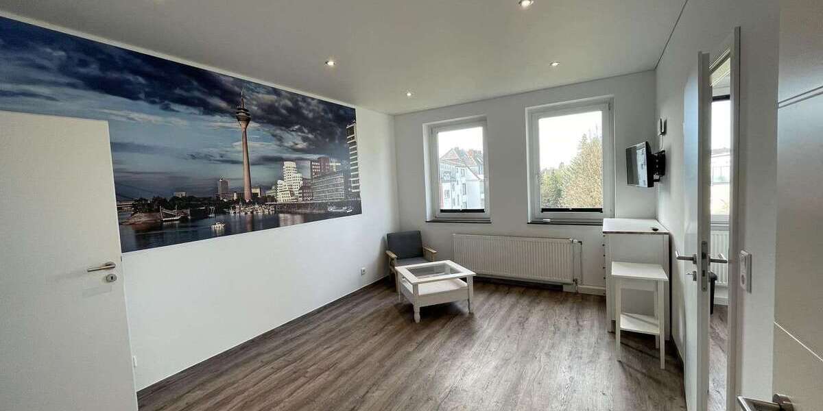 Etagenwohnung Düsseldorf Bilk - 1 Zimmer, 32 m&sup2;, 190.000&euro; | Angebot:26151389